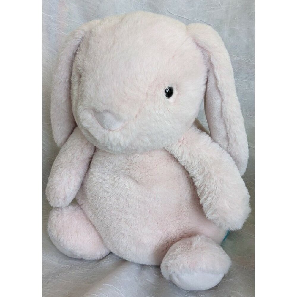 Manhattan Toy Bunny Bumpers Plush Easter Lop Rabbit Pink Chubby Stuffed Animal - Picture 7 of 11